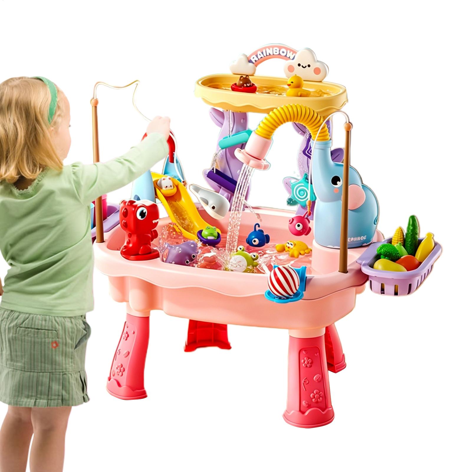 Kids Outdoor Sensory Table - 1 pièce Table d'eau améliorée pour