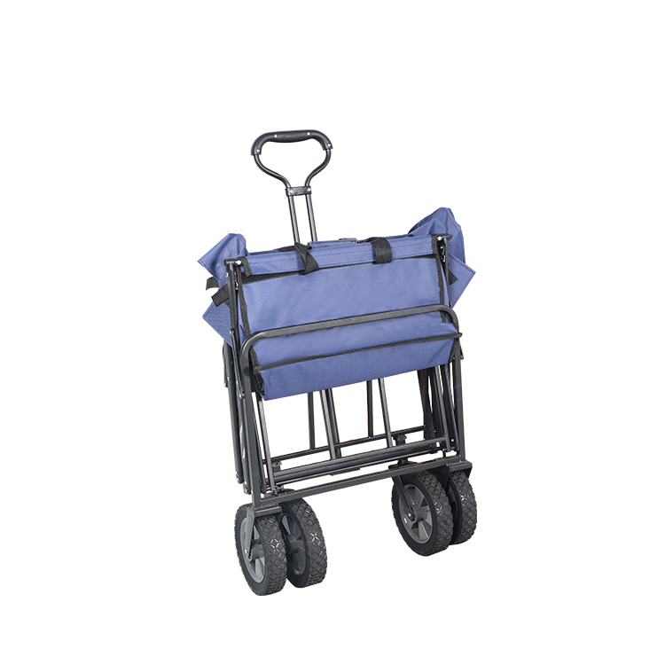 Kids Outdoor Bbq - Chariot de jardin pliable bleu marine