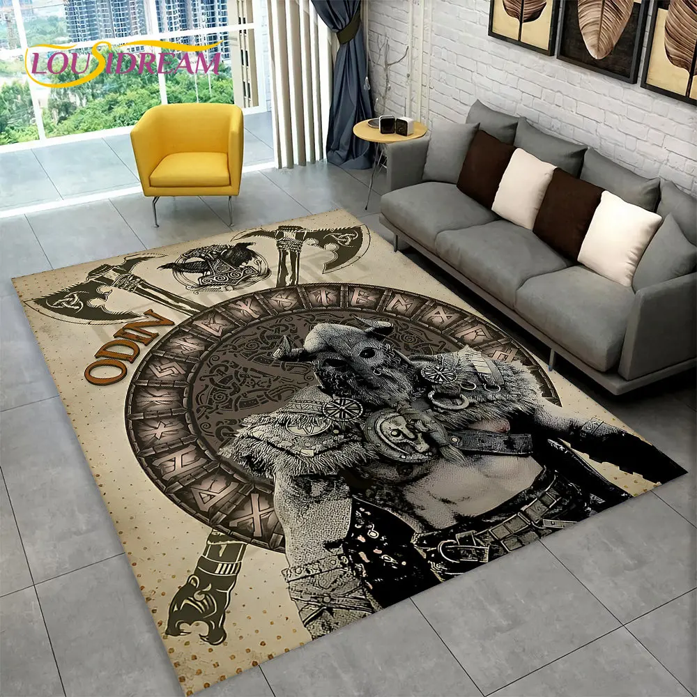 Kids Outdoor Kitchen - Tapis Viking Norse Myenson God Vibasine,