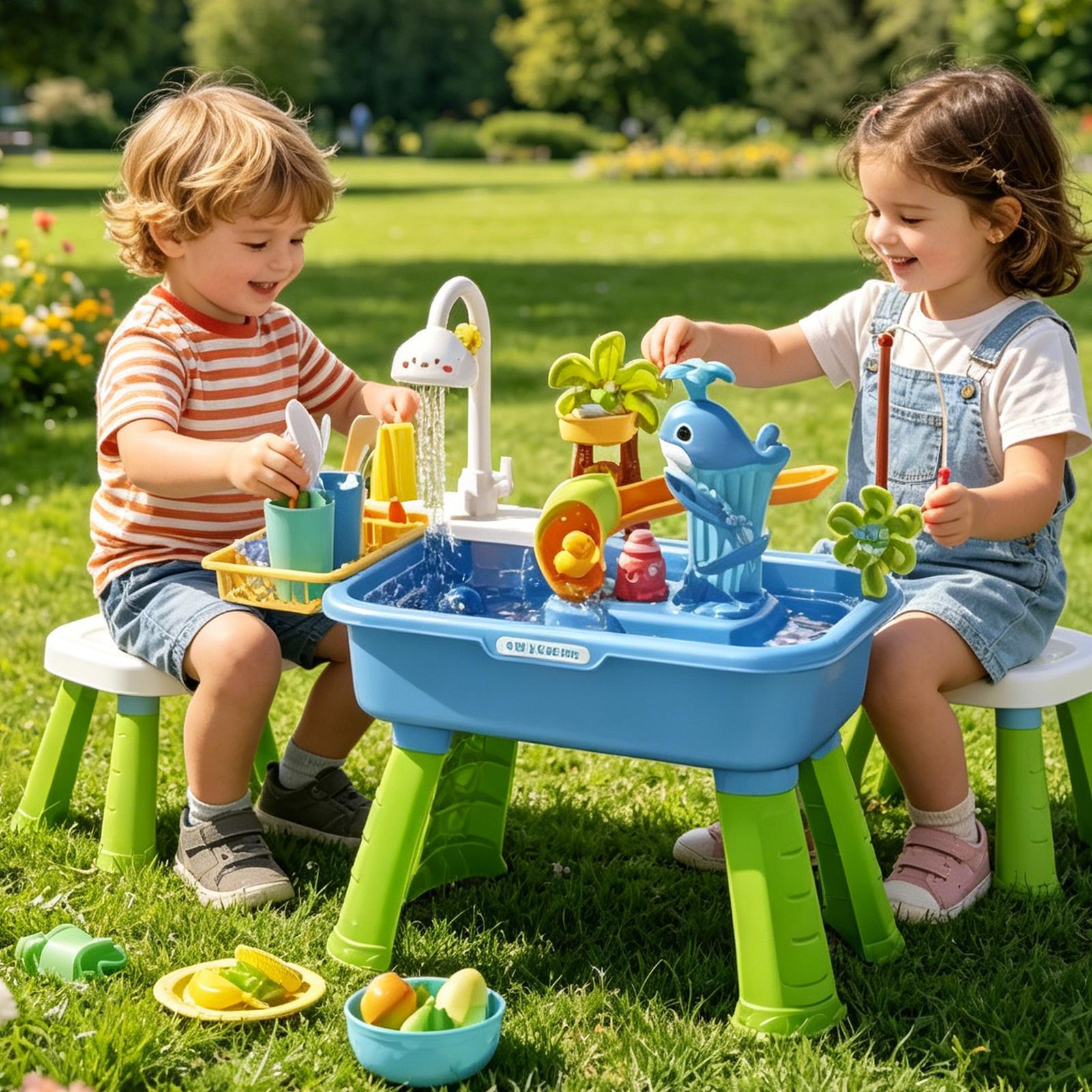 Table d'eau pour tout-petits,  - Kids Outdoor Sensory Table avis et prix