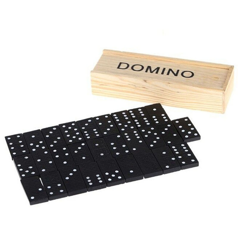 Jeu de dominos en bois 28 pièc - Kids Outdoor Outfit avis et prix