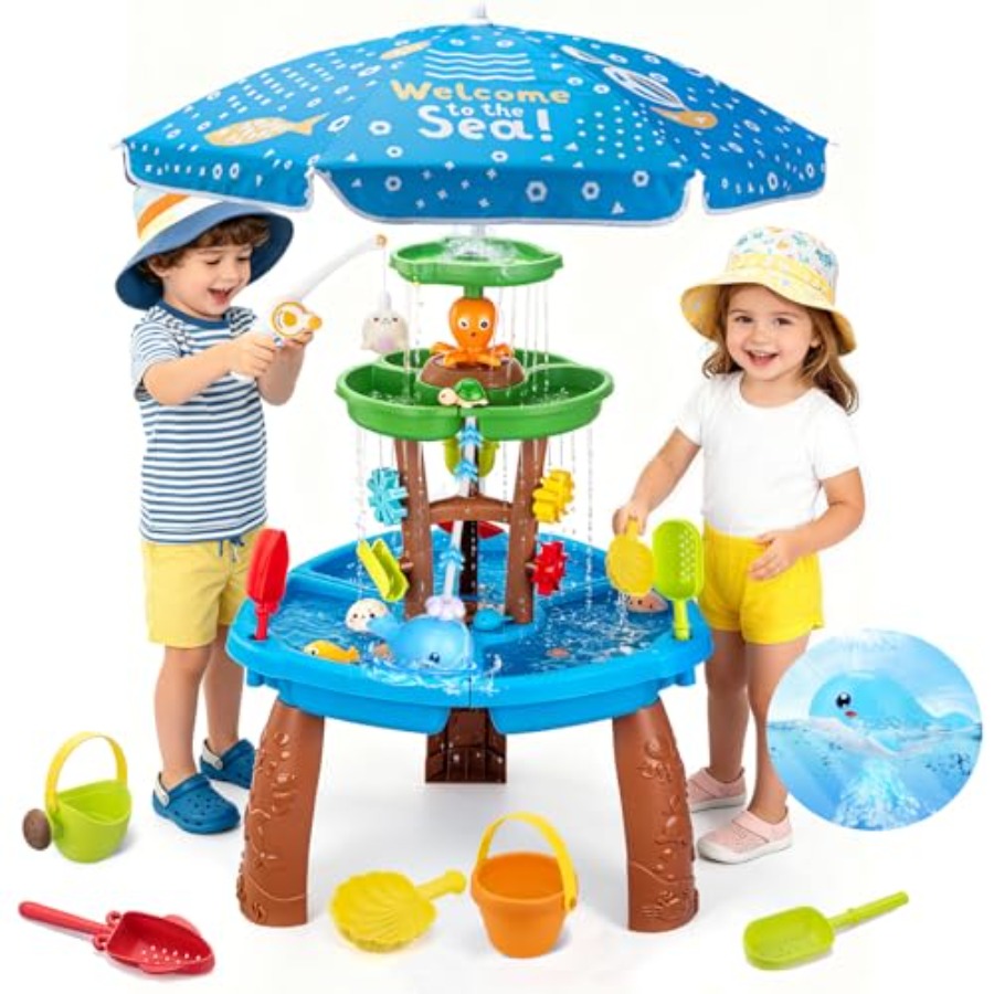 Table d'eau d'extérieur pour e - Kids Outdoor Sensory Table avis et prix