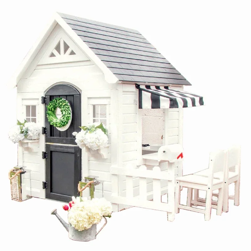Maisonnette de jeu simple avec - Kids Outdoor Cubby House avis et prix