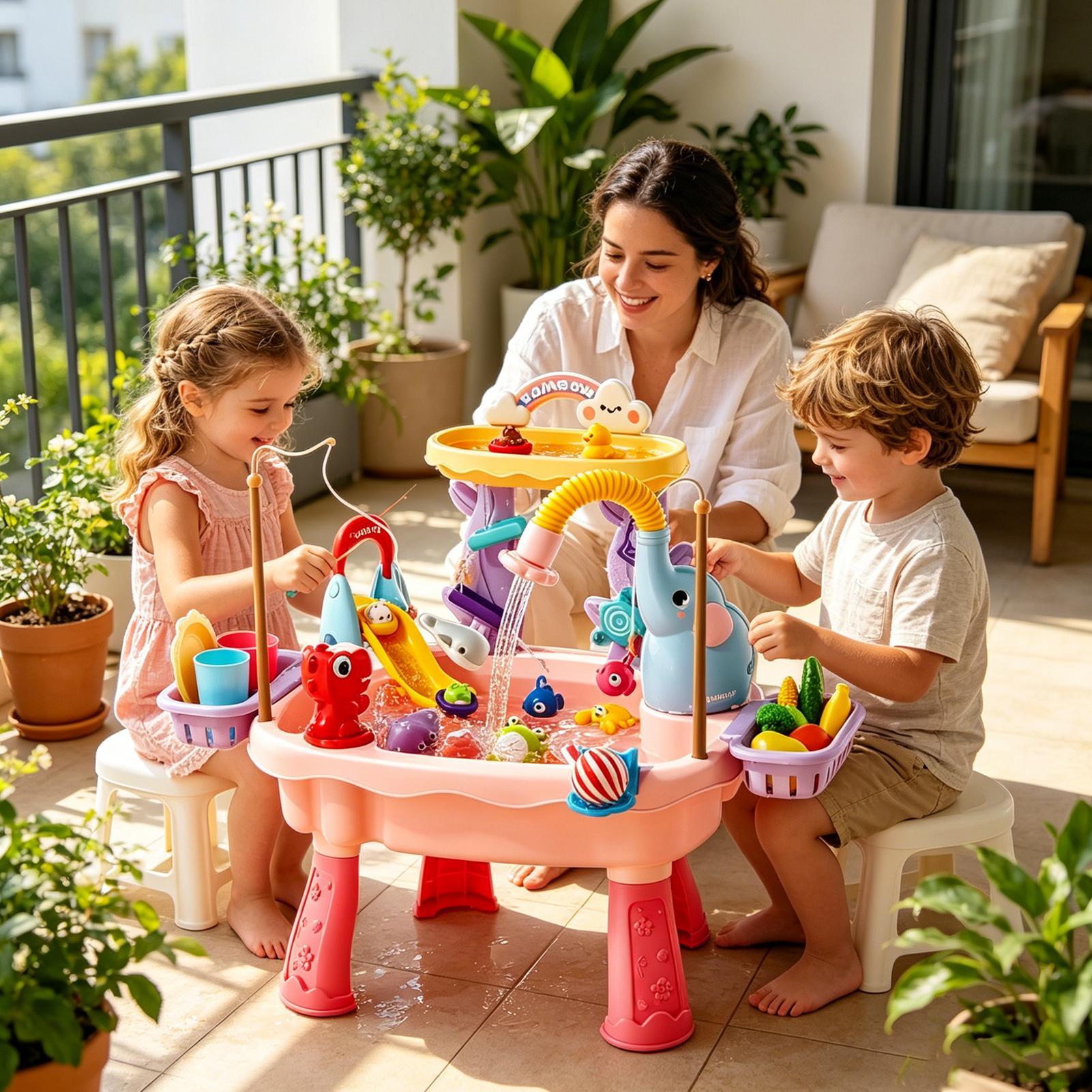 1 pièce Table d'eau améliorée  - Kids Outdoor Sensory Table avis et prix