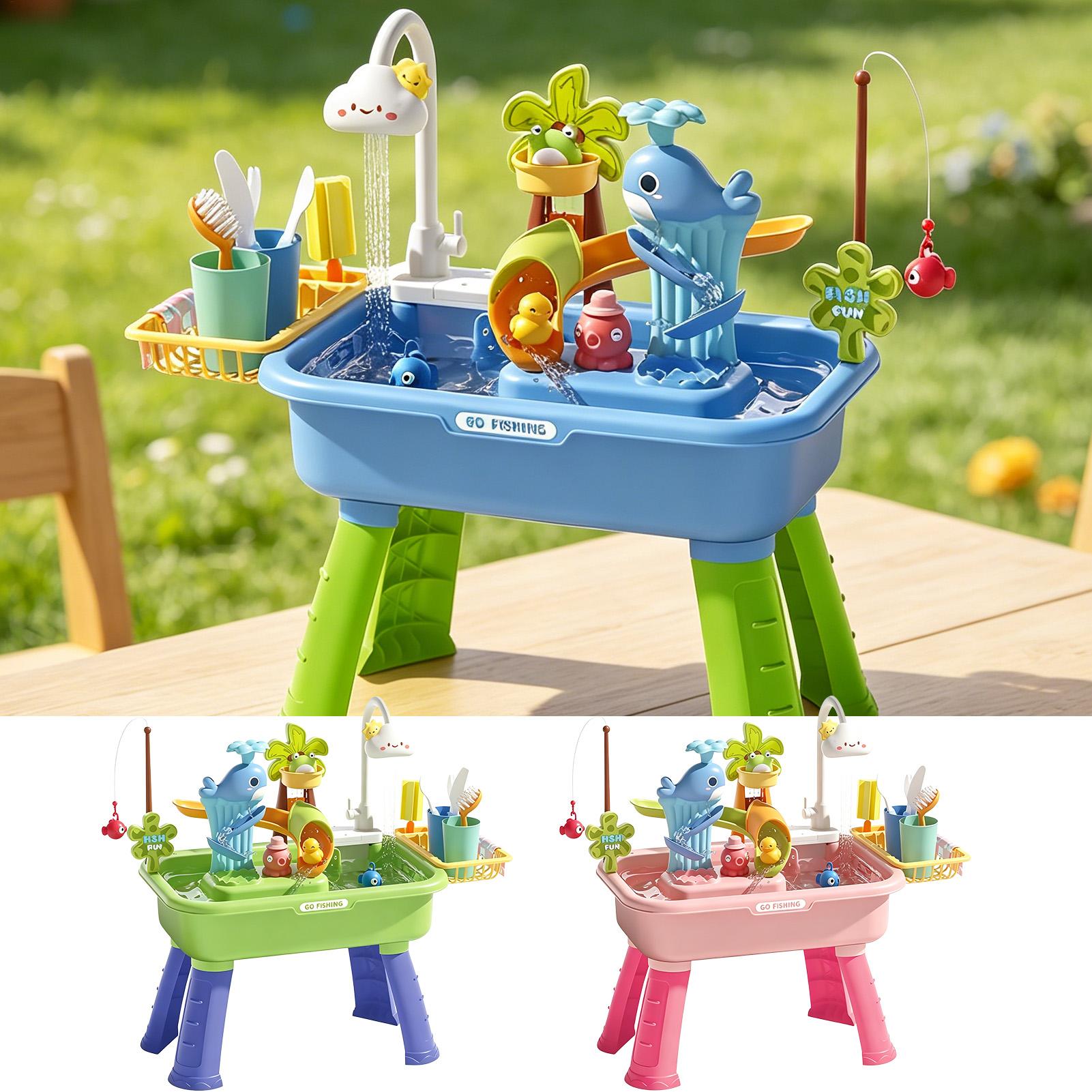 Table d'eau pour enfants avec  - Kids Outdoor Sensory Table avis et prix