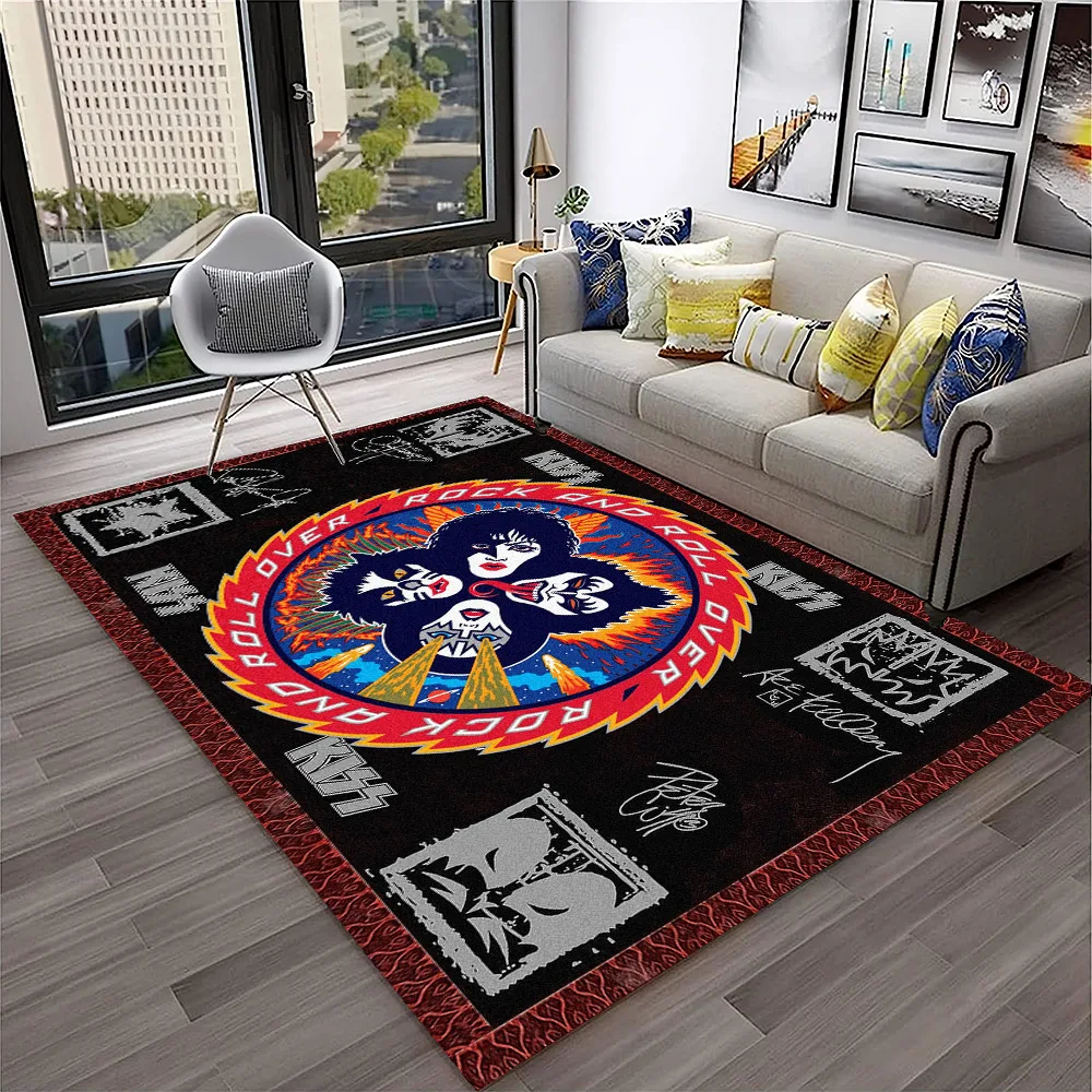 Tapis rétro KISS Rock Band pou - Kids Outdoor Kitchen avis et prix