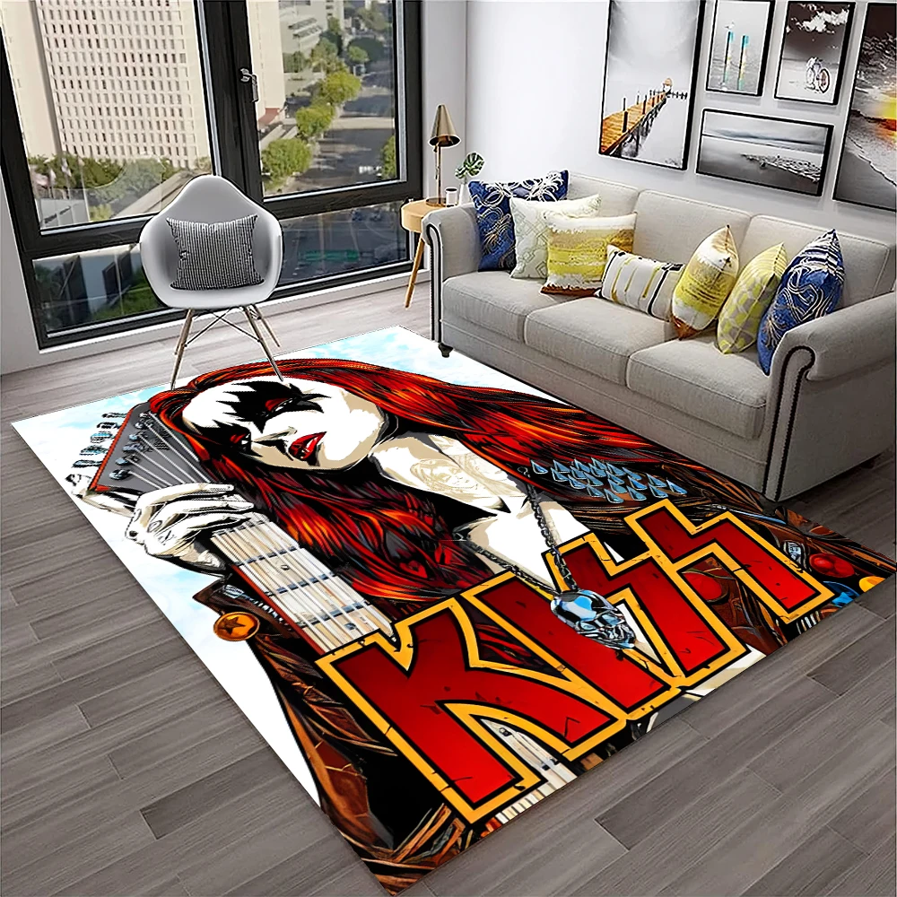 Tapis rétro KISS Rock Band pou - Kids Outdoor Kitchen avis et prix