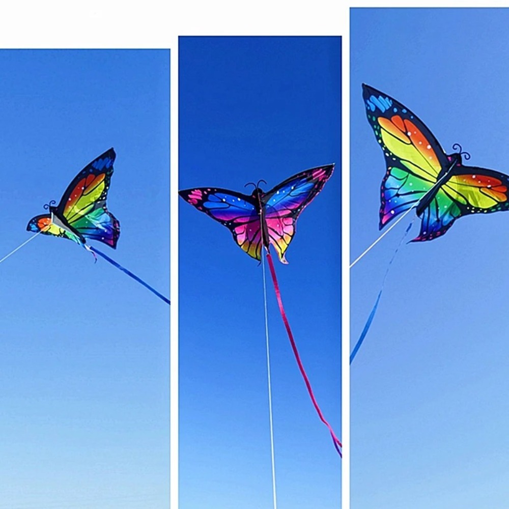 Cerf-volant papillon coloré po - Kite Easy Fly Kids avis et prix