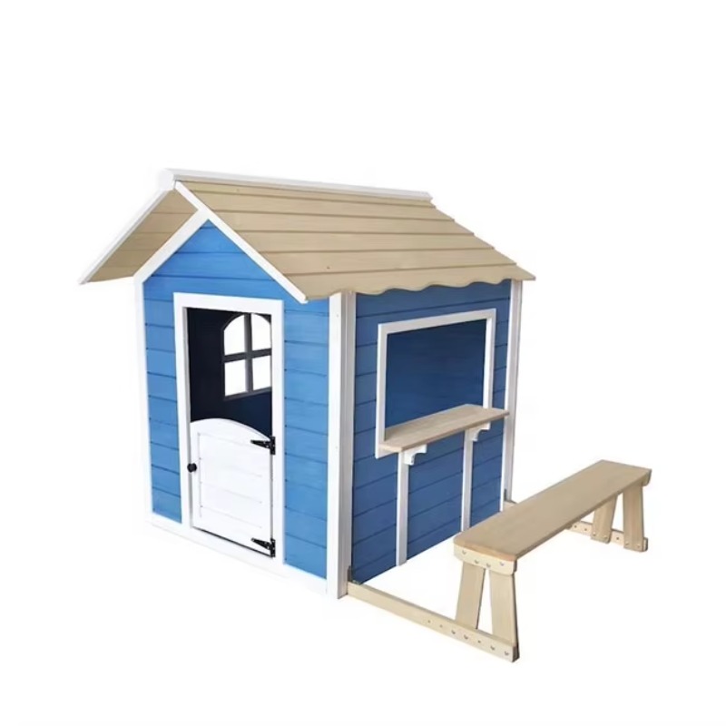 Maisonnette de jeu en bois mod - Kids Outdoor Cubby House avis et prix