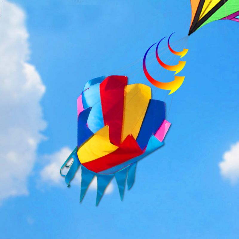 Grand cerf-volant arc-en-ciel  - Kite Easy Fly Kids avis et prix