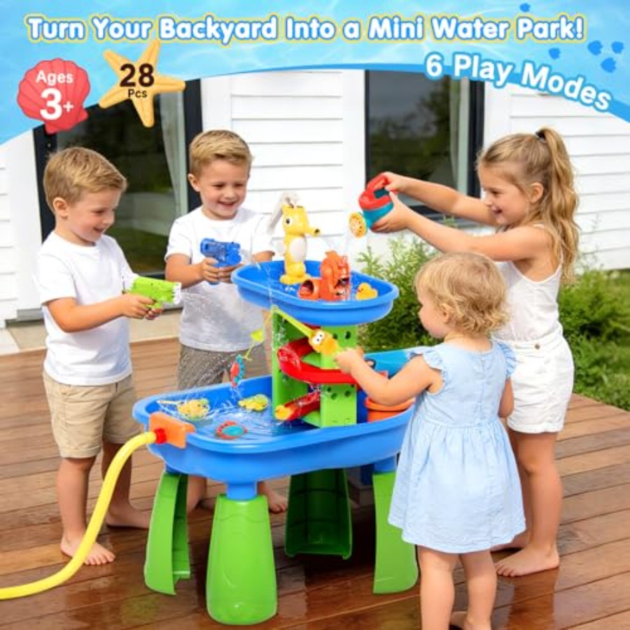 Table d'eau d'extérieur pour e - Kids Outdoor Sensory Table avis et prix
