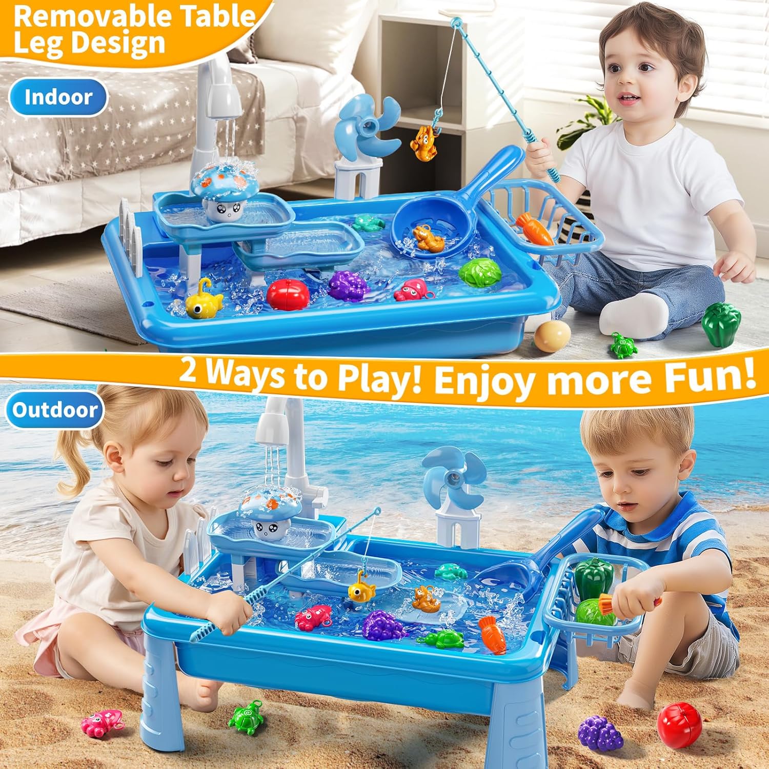 Table d'eau pour enfants avec  - Kids Outdoor Kitchen avis et prix