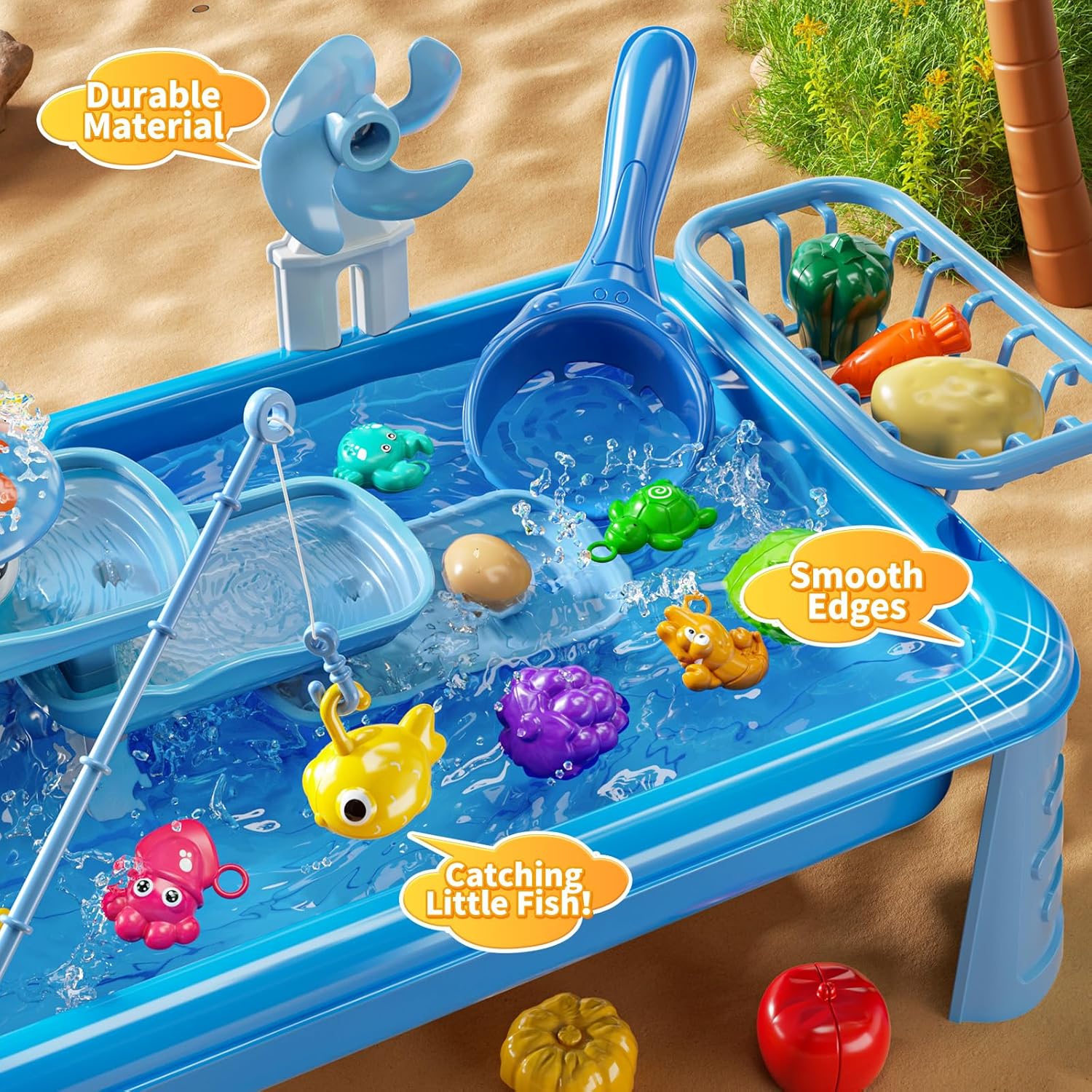 Table d'eau pour enfants avec  - Kids Outdoor Kitchen avis et prix