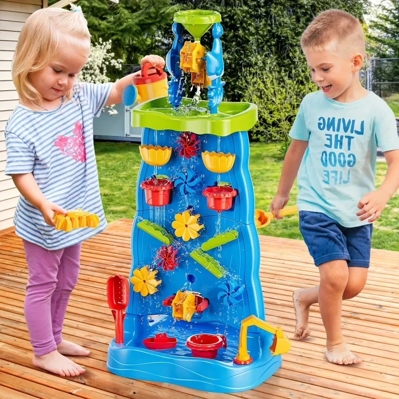 Cascade découverte mur enfants - Kids Outdoor Sensory Table avis et prix