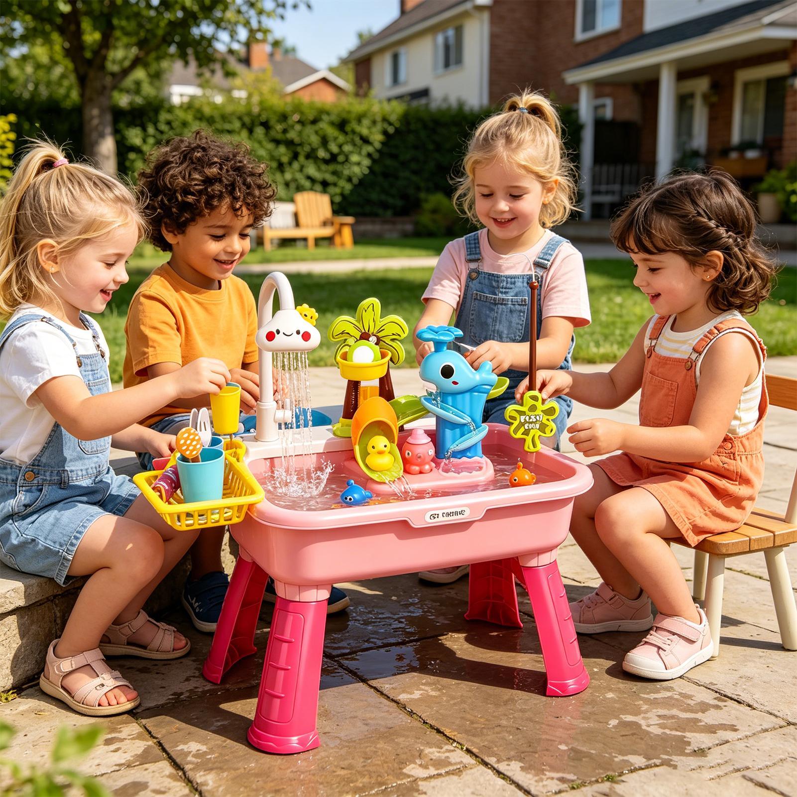 Évier de jeu électrique pour e - Kids Outdoor Kitchen avis et prix