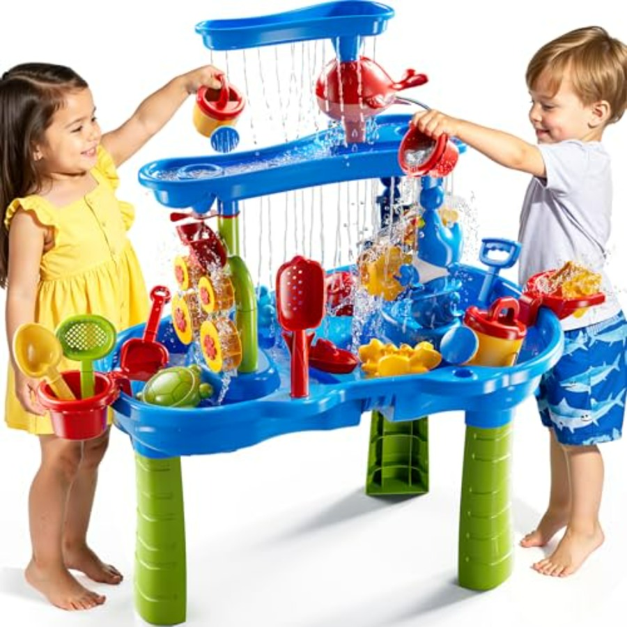Table de jeu sensoriel d'extér - Kids Outdoor Sensory Table avis et prix