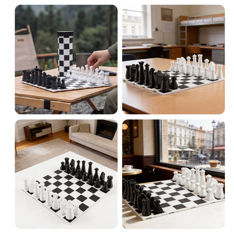 Jeu d'échecs portable 2 en 1,  - Kids Outdoor Activity Toys avis et prix