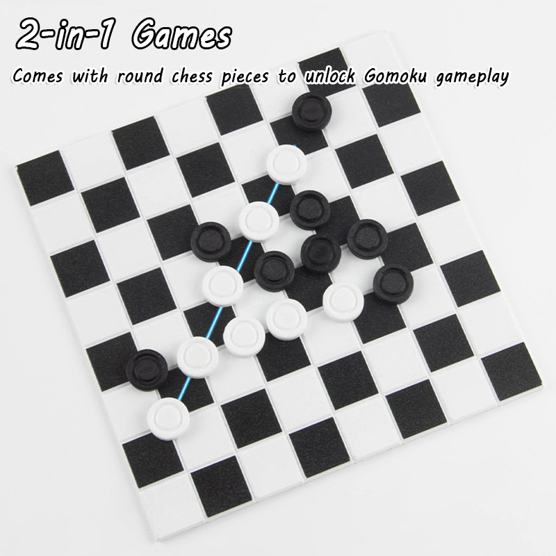 Jeu d'échecs portable 2 en 1,  - Kids Outdoor Activity Toys avis et prix