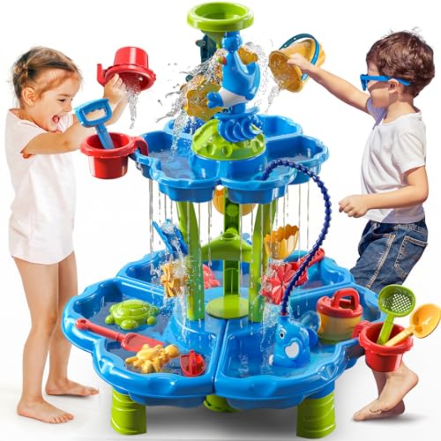 Table d'eau sensorielle d'exté - Kids Outdoor Sensory Table avis et prix